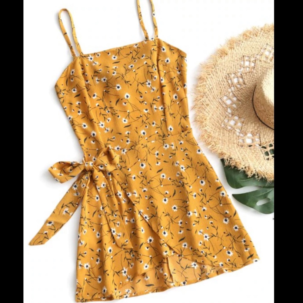 Zaful floral Mini Dress